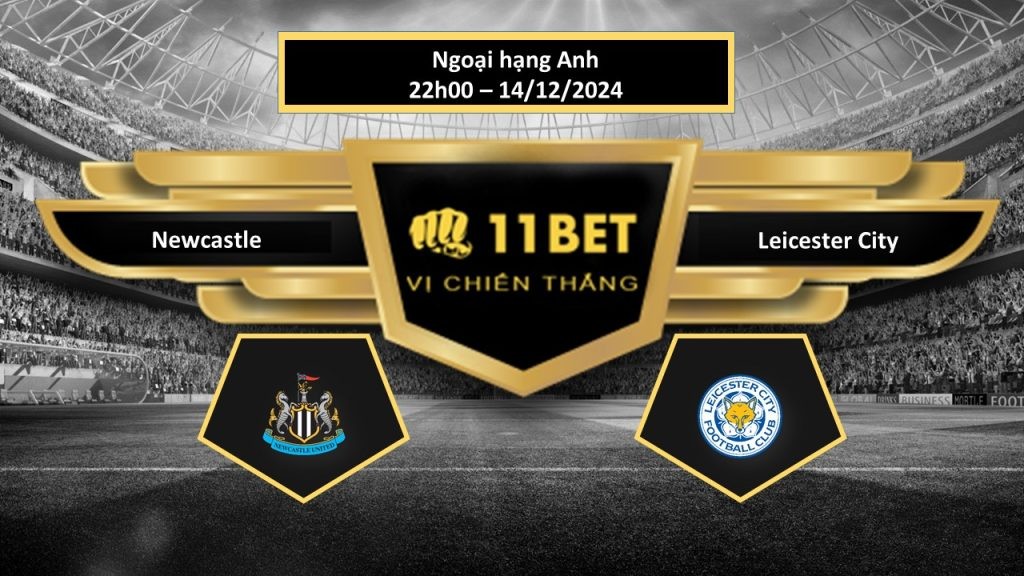 11BET Tip bóng đá Newcastle vs Leicester City, hôm nay 14/12/2024