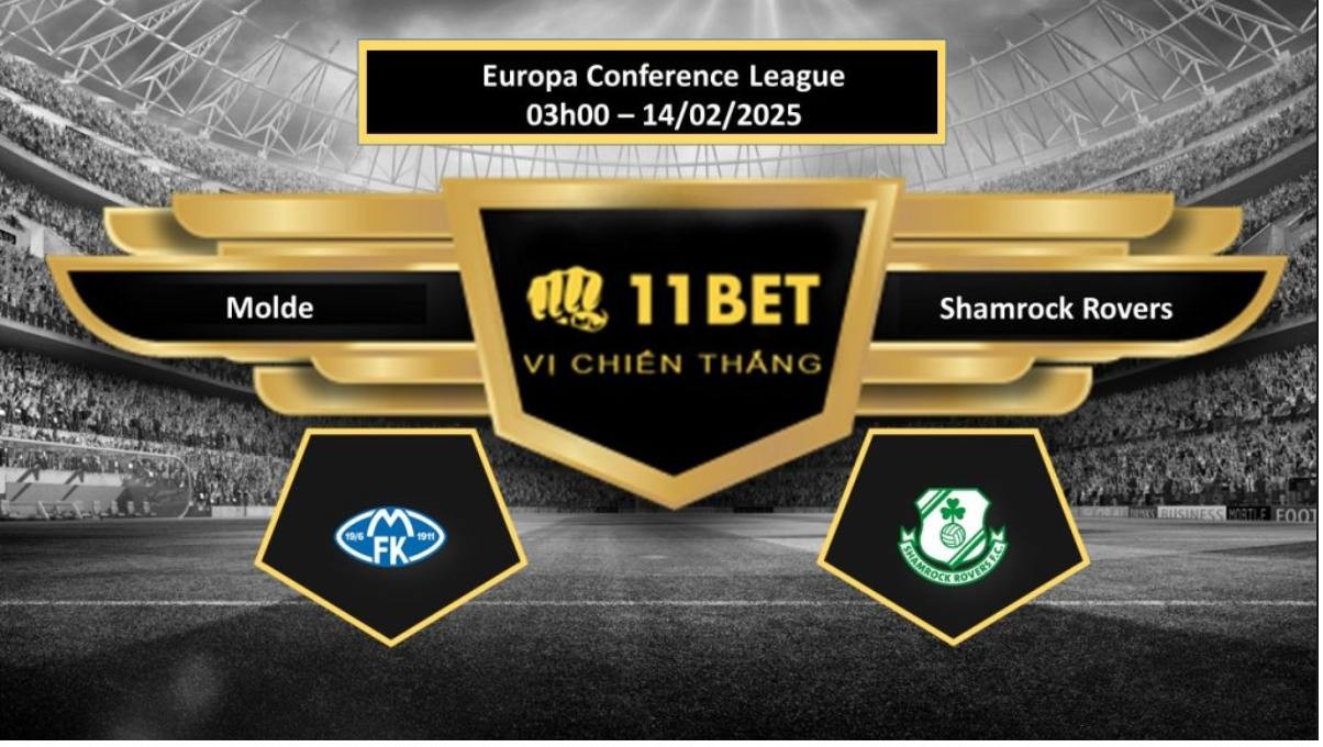 11BET Tip bóng đá Molde vs Shamrock Rovers, hôm nay 14/02/2025